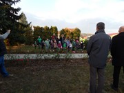 100.výročí vzniku Československé republiky - výsadba stromů Alej republiky na Vlkavě